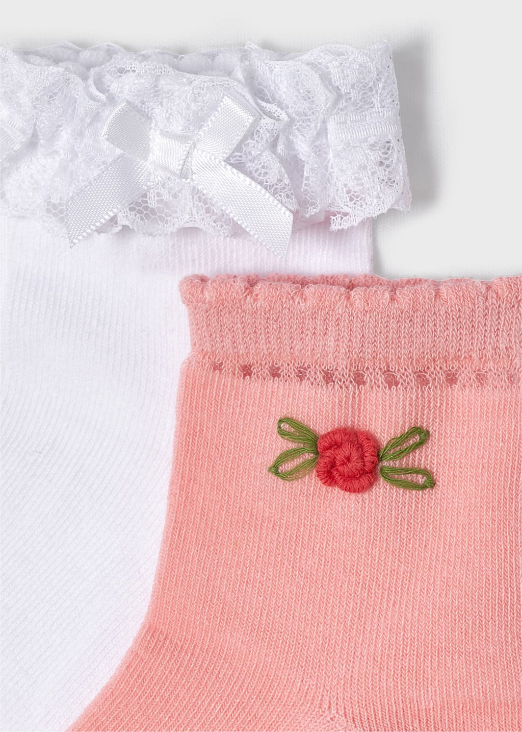 Mayoral Mini/Junior Sock Set 2pc_ Flamingo 10232 - 50 - NorthGirls