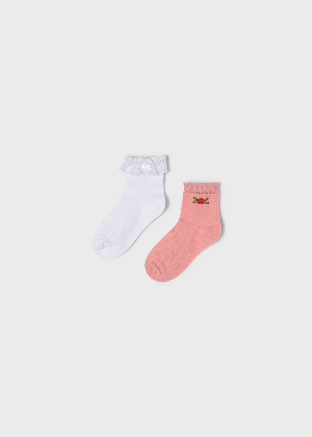 Mayoral Mini/Junior Sock Set 2pc_ Flamingo 10232 - 50 - NorthGirls