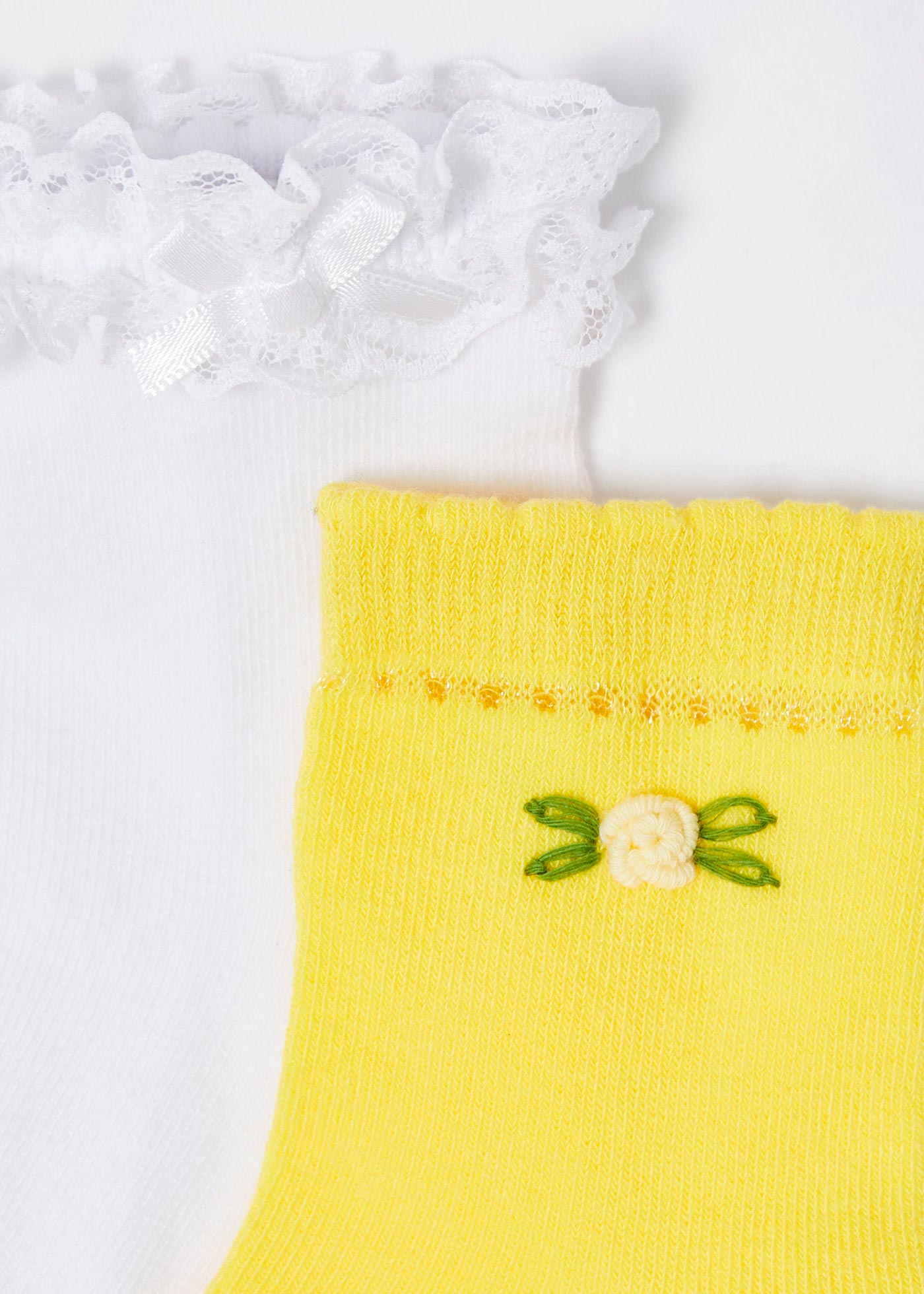 Mayoral Mini/Junior Sock Set 2pc_ Lemon 10232 - 52 - NorthGirls