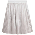 Michael Kors Midi Metallic Pleated Skirt _Silver R13120 - 16 - NorthGirls