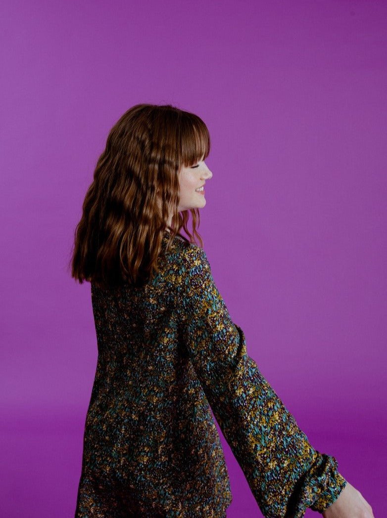 Mini Molly V - Neck Floral Dress - NorthGirls