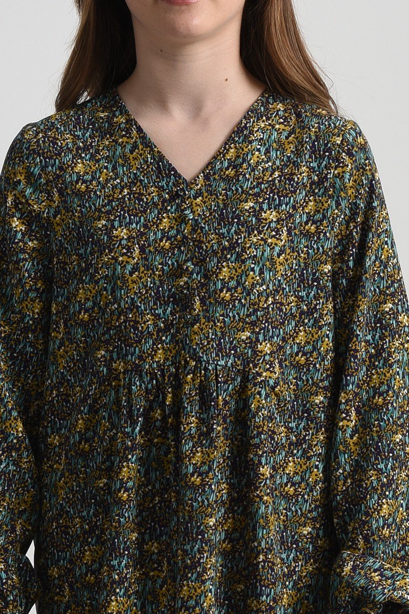 Mini Molly V - Neck Floral Dress - NorthGirls