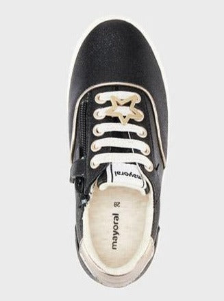 Mayoral Girls Shoes Platform Sneakers Black_46249-59