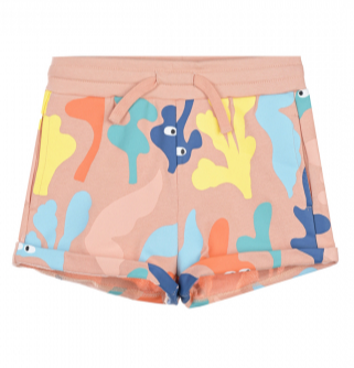 Stella McCartney Seaweed Shorts _ Peach 8Q4AU0Z0169-501MC
