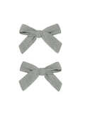 Rylee + Cru Bow w/Clip _Grey RCA007 - P861 - NorthGirls