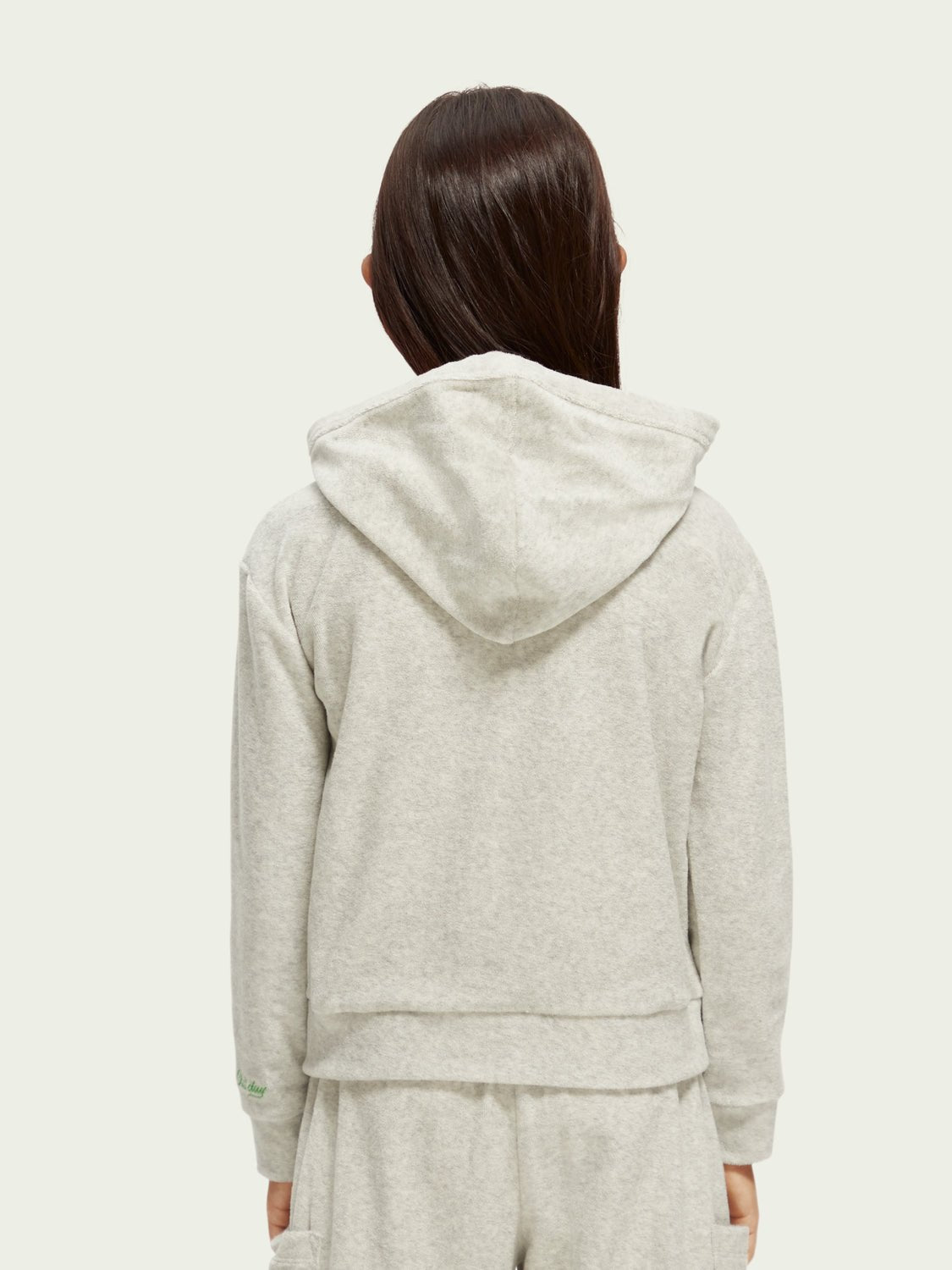 Scotch & Soda Hoodie w/Overlapping Front _Grey 170746 - 0606 - NorthGirls