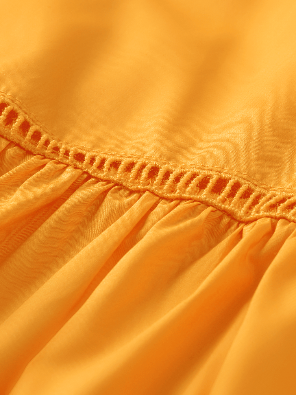 Scotch & Soda Puff S/S Midi Dress w/Back Cutout _Orange 170640 - 0232 - NorthGirls