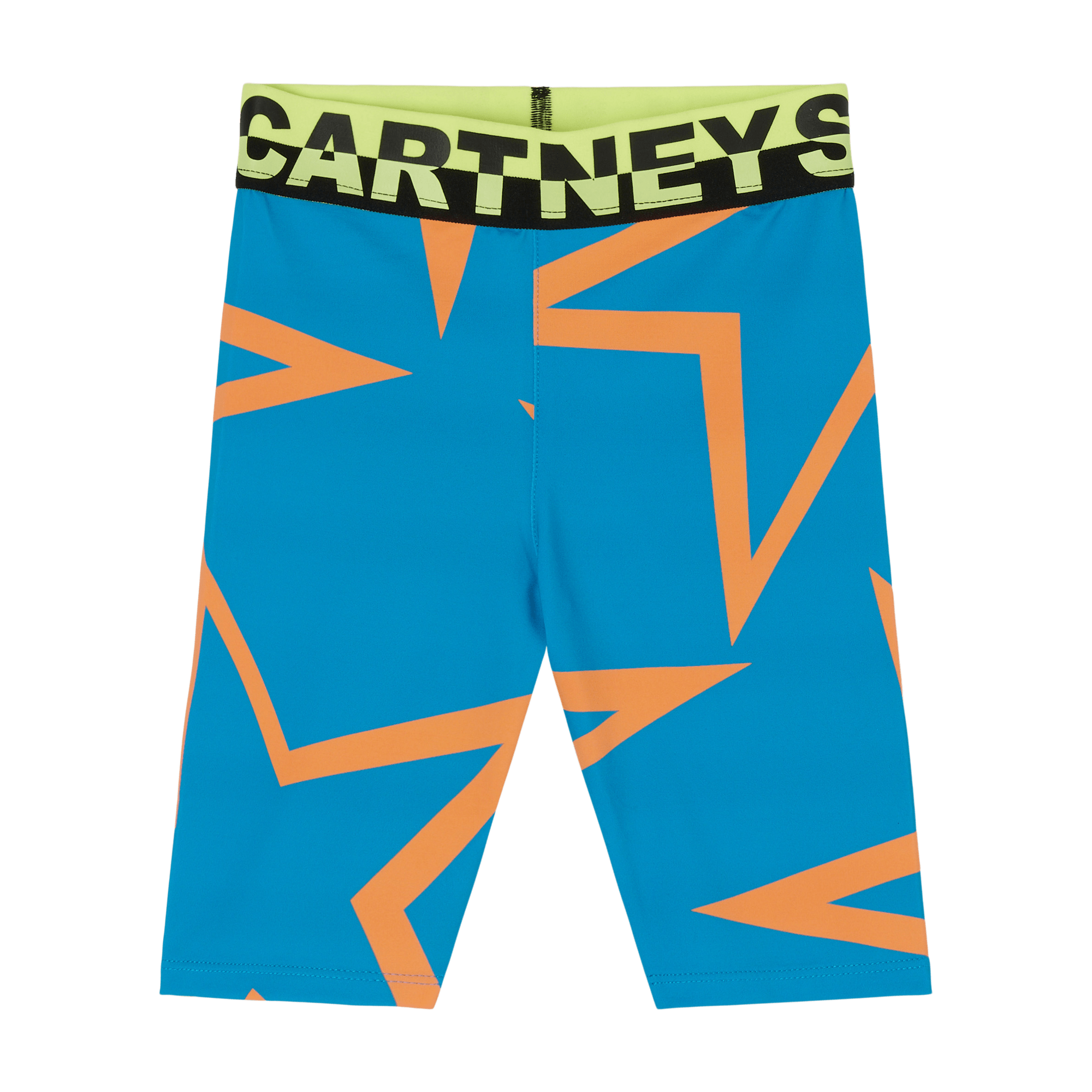 Stella McCartney Star Sport Crop Leggings_ Bright Blue 8Q6AP9Z0157 - 617AR - NorthGirls