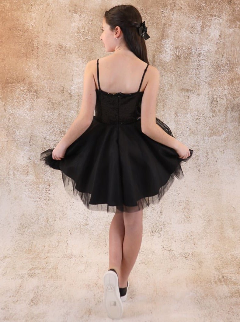 UDT Sequin & Tulle Party Dress w/Straps - NorthGirls