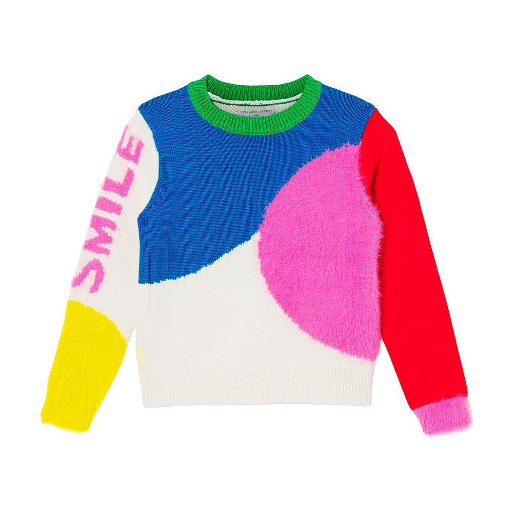 Stella McCartney Sweater w/Color Blocking _Multi 8R9A30-Z0784-999