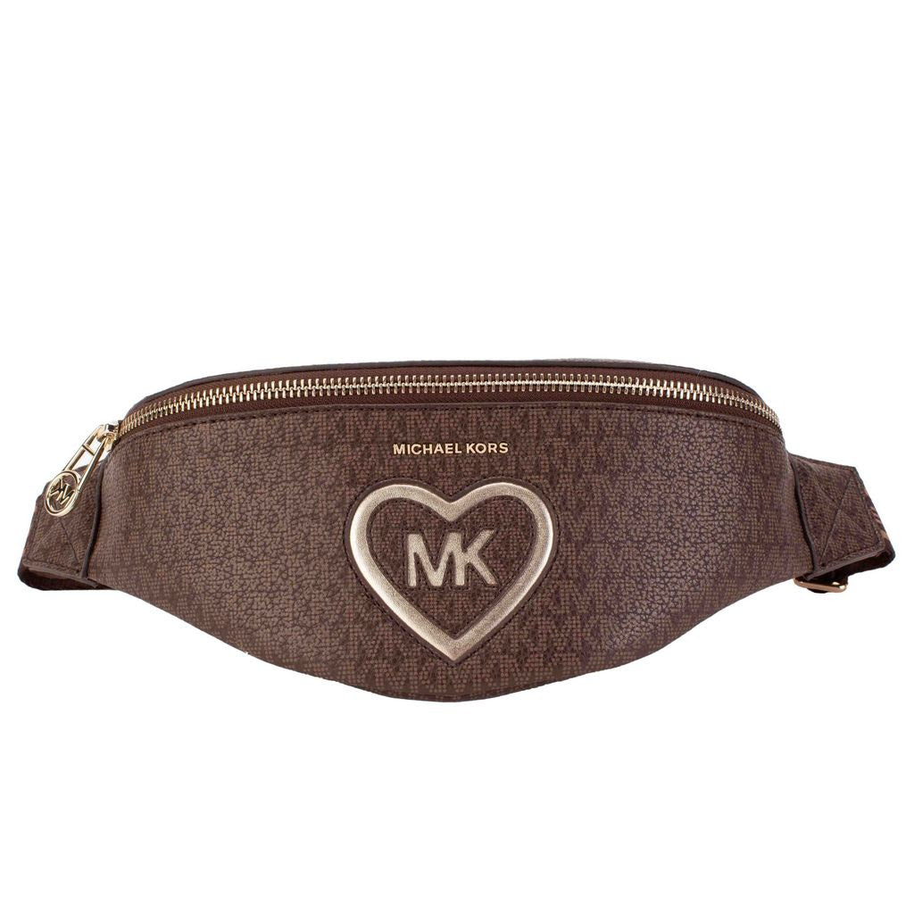 Michael Kors Leather Fanny Pack _Brown R10156-319